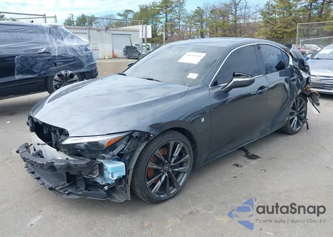 2022 Lexus Is 350 F Sport z USA, uszkodzony, nr VIN JTHGZ1E26N5025207